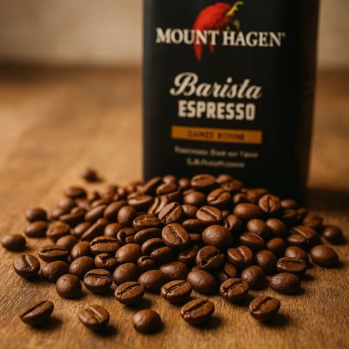 Mount Hagen Bio Barista Espresso Szemes kávé 500 gr