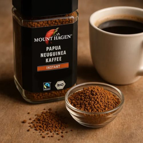 Mount Hagen Bio instant 100% Arabica kávé 100 gr