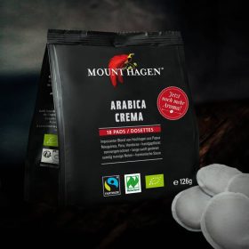   Mount Hagen Bio Arabica kávépárna  Nespresso kompatibilis (18 párna/tasak)