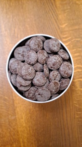 Bio 56% kakaótartalmú étcsokoládé pasztilla 100 gr