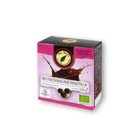 Bio 36% kakaótartalmú tejcsokoládé pasztilla 100 gr