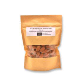 Bio héjas natúr mandula bél 250 gr